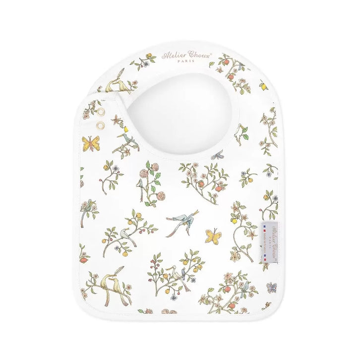 Atelier Satin Bib - In Bloom Pink