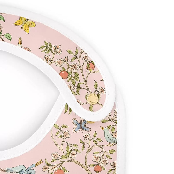 Atelier Satin Bib - In Bloom Pink