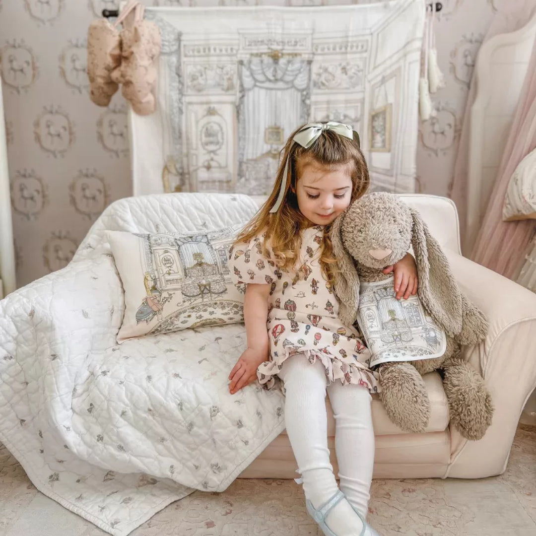 Atelier Satin Cushion – French Bedroom