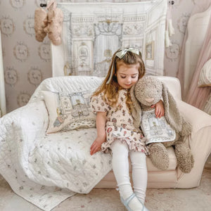 Atelier Satin Cushion – French Bedroom
