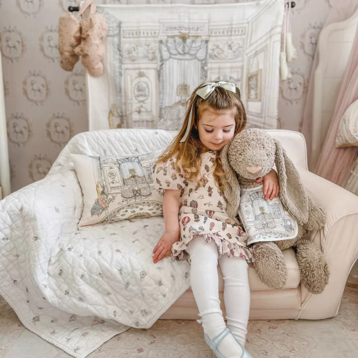 Atelier Satin Cushion – French Bedroom