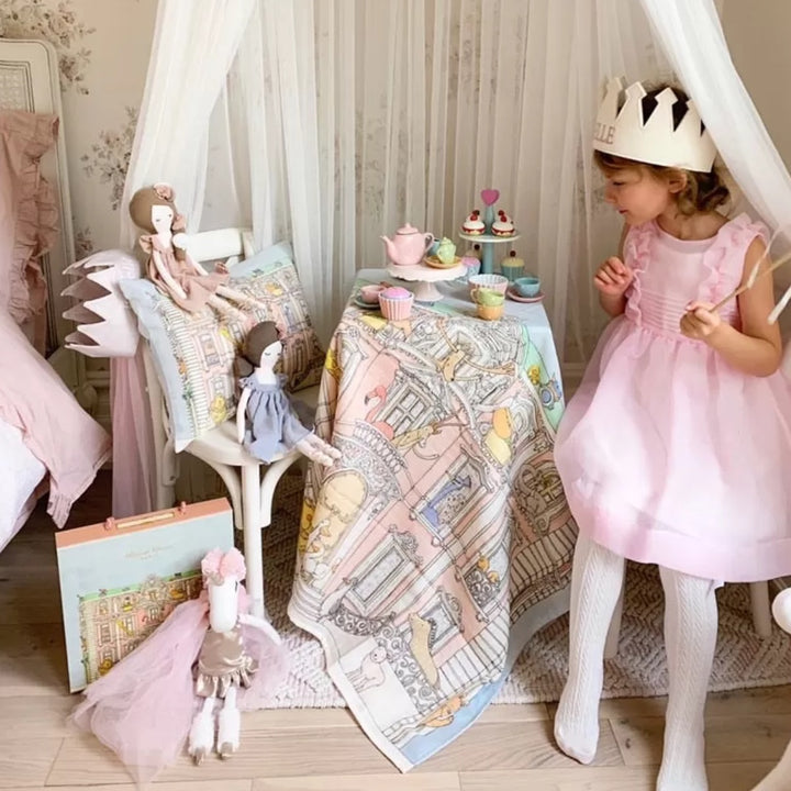 Atelier Satin Cushion - Monceau Mansion