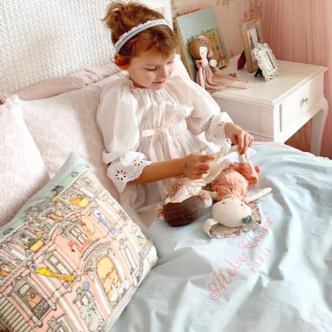 Atelier Satin Cushion - Monceau Mansion