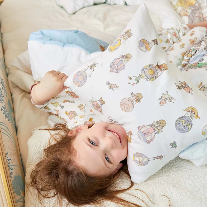 Atelier Satin Cushion - Pastel Circus