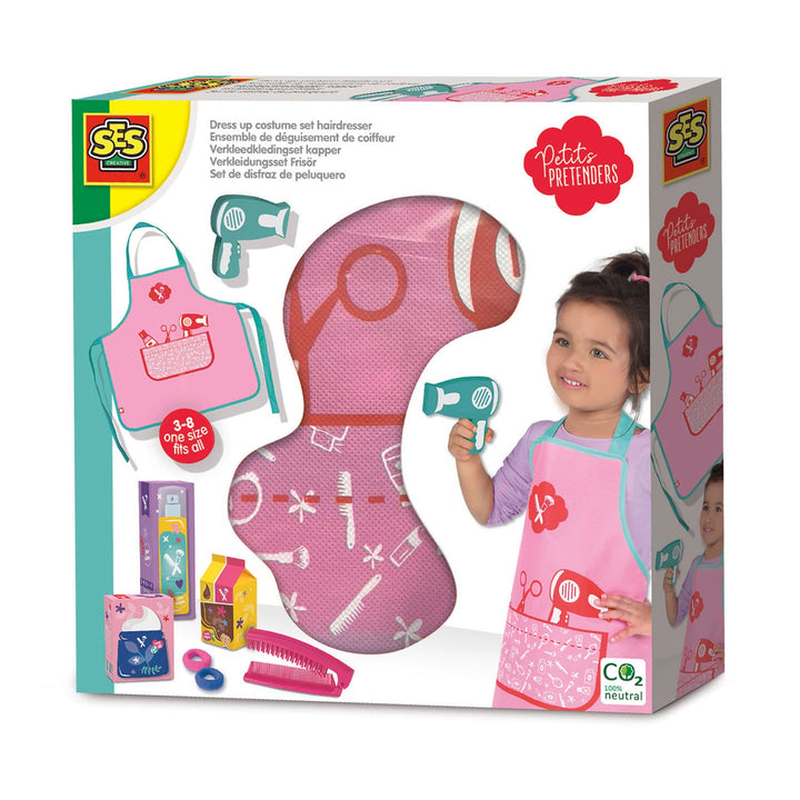 SES Creative Dress Up Costume Set Hairdresser