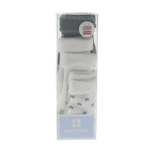 Cambrass Set 3 Socks for Baby Star Grey size 15-16 - retail pack front