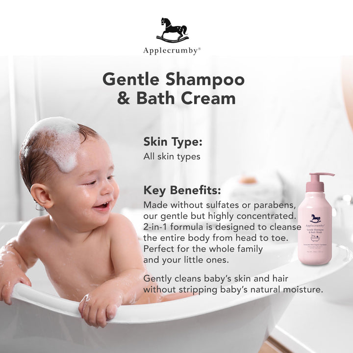 Applecrumby® Gentle Shampoo & Body Wash 250ml