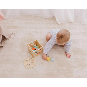 Bubble Wooden Shape Sorting Cube