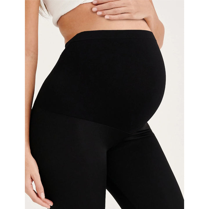 Sharkskin Shaper Maternity Legging- Black