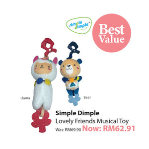 Simple Dimple Lovely Friends Musical Toy - image 2 - Happikiddo.com