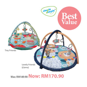 Simple Dimple Play Gym Diameter 90cm FOC Head Pillow - image 2 - Happikiddo.com