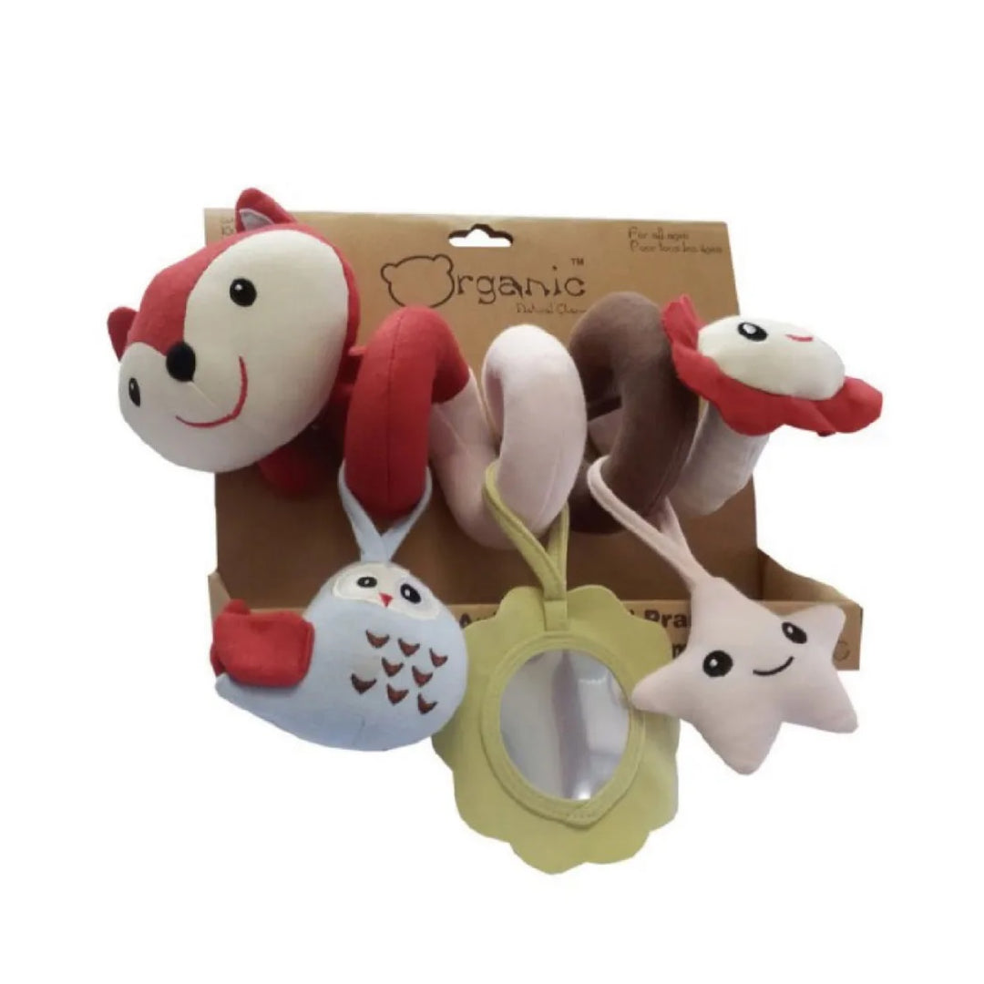 Simple Dimple Organic Cotton Spiral Activity Toy