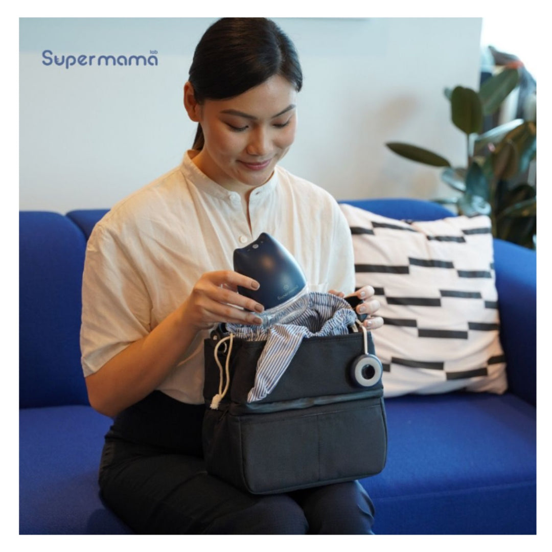 Supermama Air Plus Wearable Electric Breastpump With Remote (Single)