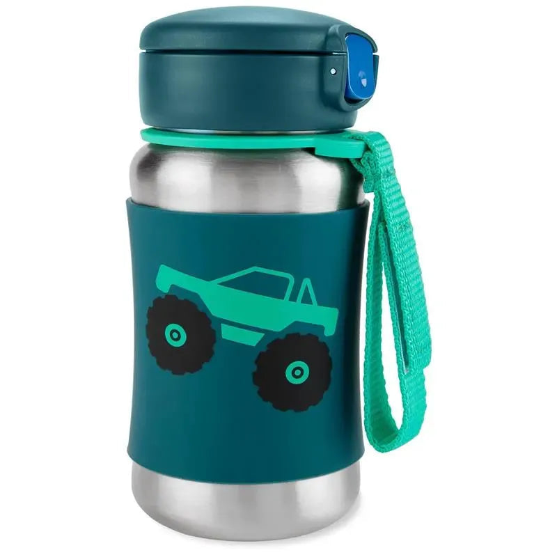 Skip Hop Spark Style Stainless Steel Straw Bottle - Truck