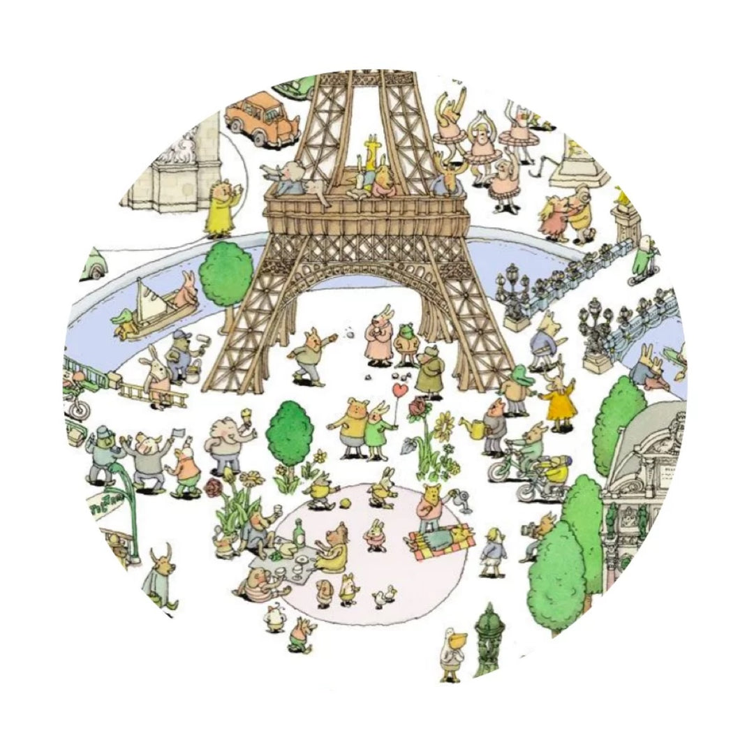 Atelier Choux Small Bib - Paris Gold Snaps