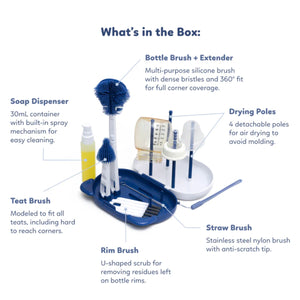 Supermama Portable Baby Bottle Brush Set