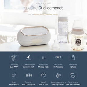 Spectra Dual Compact Double Breastpump