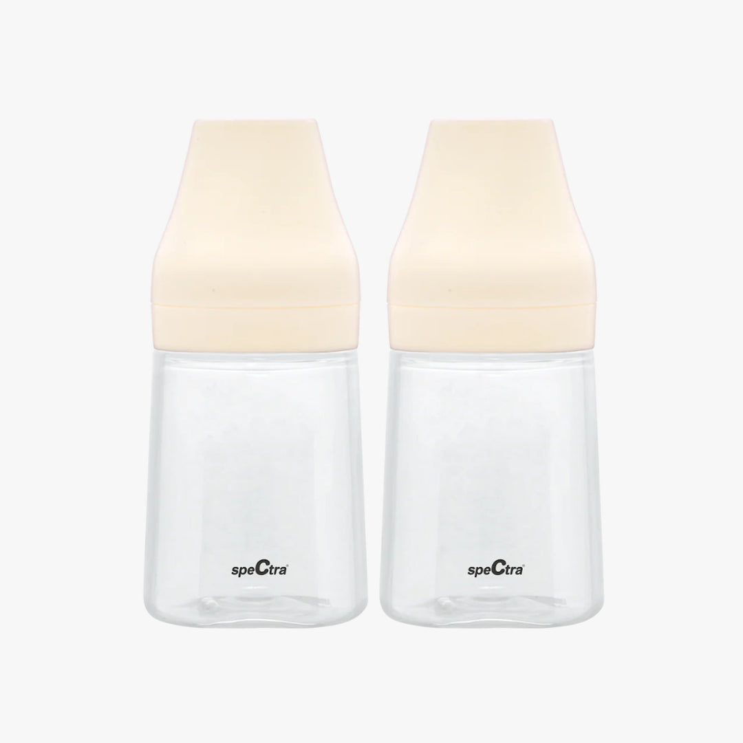 Spectra Wide Neck PP Storage Bottles 160ml- Pack of 2