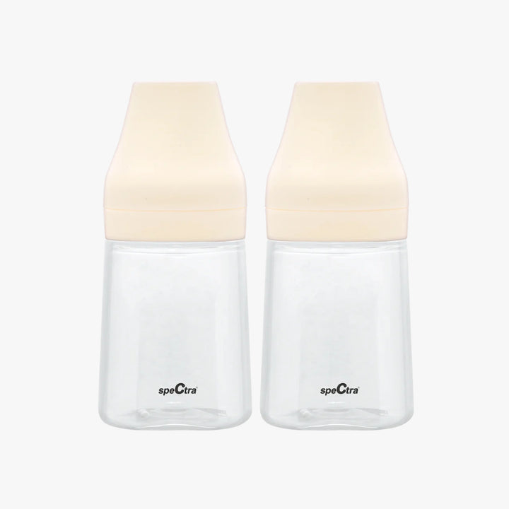 Spectra Wide Neck PP Storage Bottles 160ml- Pack of 2
