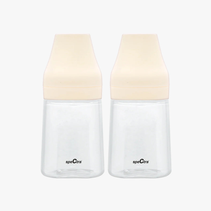 Spectra Wide Neck PP Storage Bottles 160ml- Pack of 2