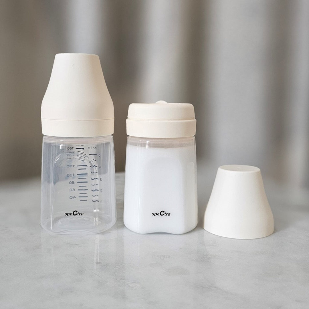 Spectra Wide Neck PP Storage Bottles 160ml- Pack of 2