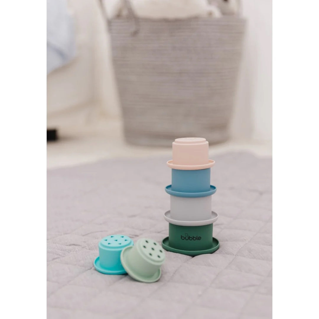 Bubble Silicone Stacking Cups (BU5013)
