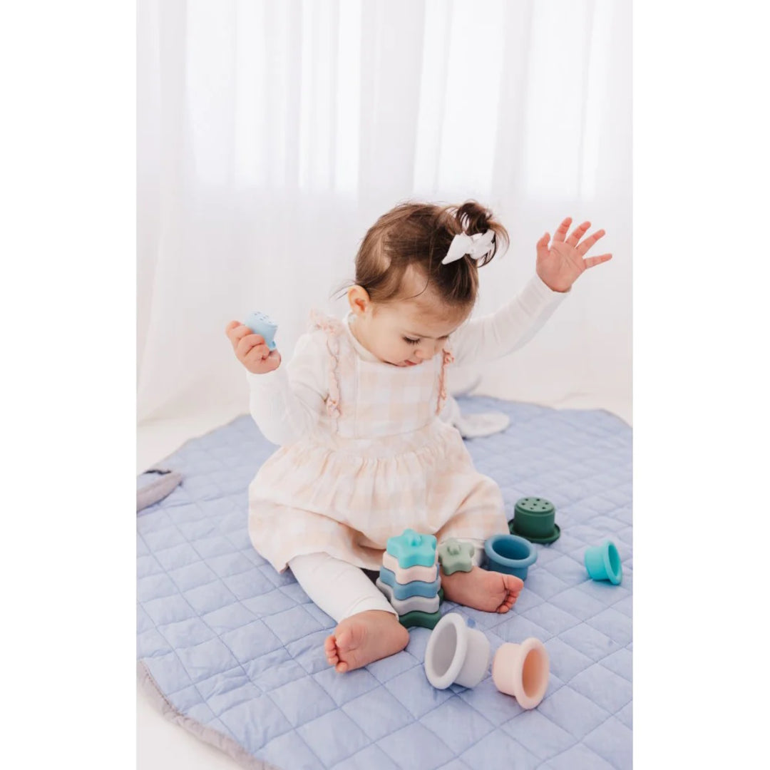 Bubble Silicone Star Stack & Play (BU5010)