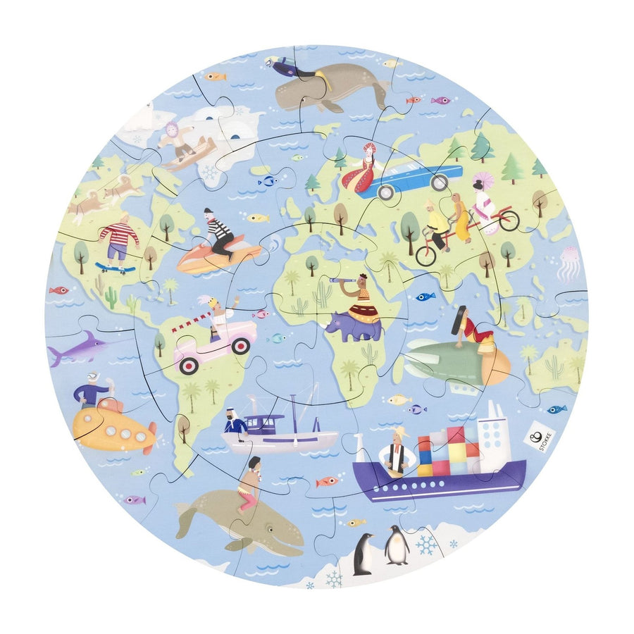 Stokke MuTable Play Around the World Board