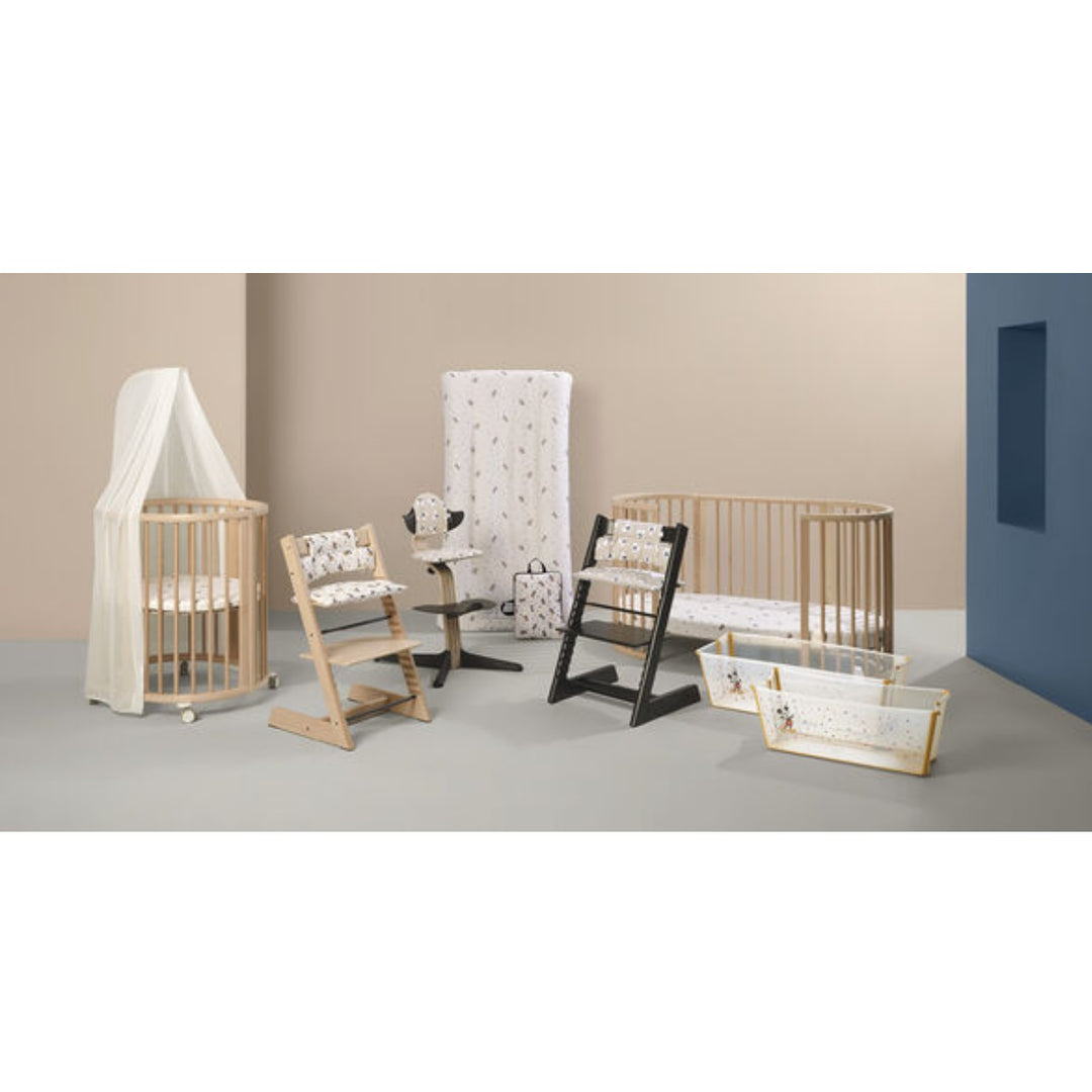 Stokke Sleepi Bed Fitted Sheet V3 - Dots Sage