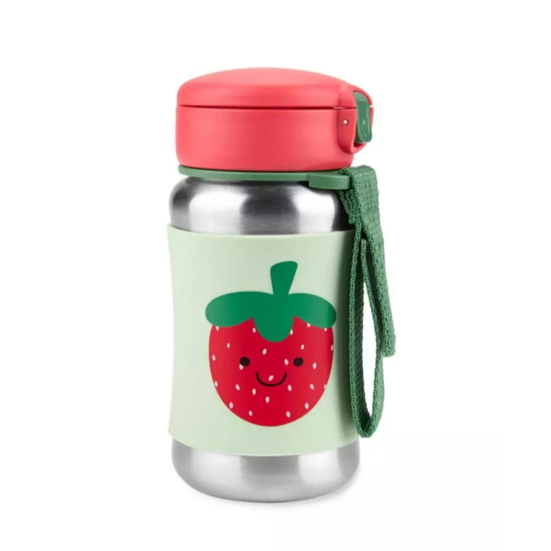 Skip Hop Spark Style Stainless Steel Straw Bottle