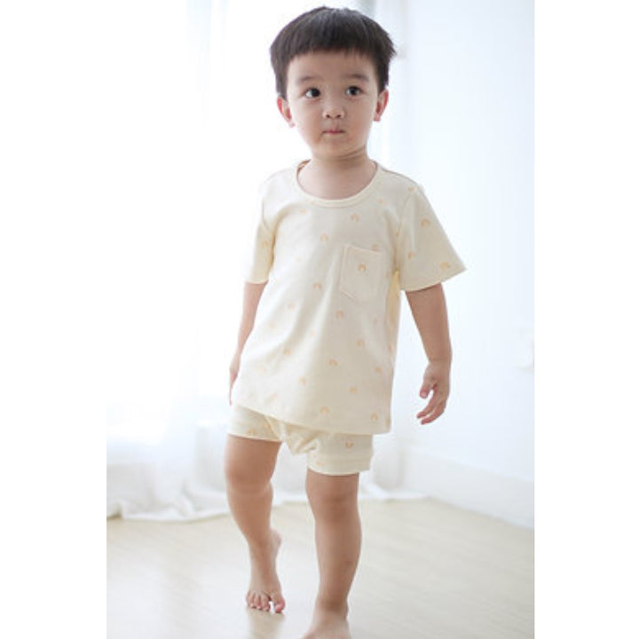 Twinkle Planet Organic Short Sleeves Casual Two-piece Set (6-12m)