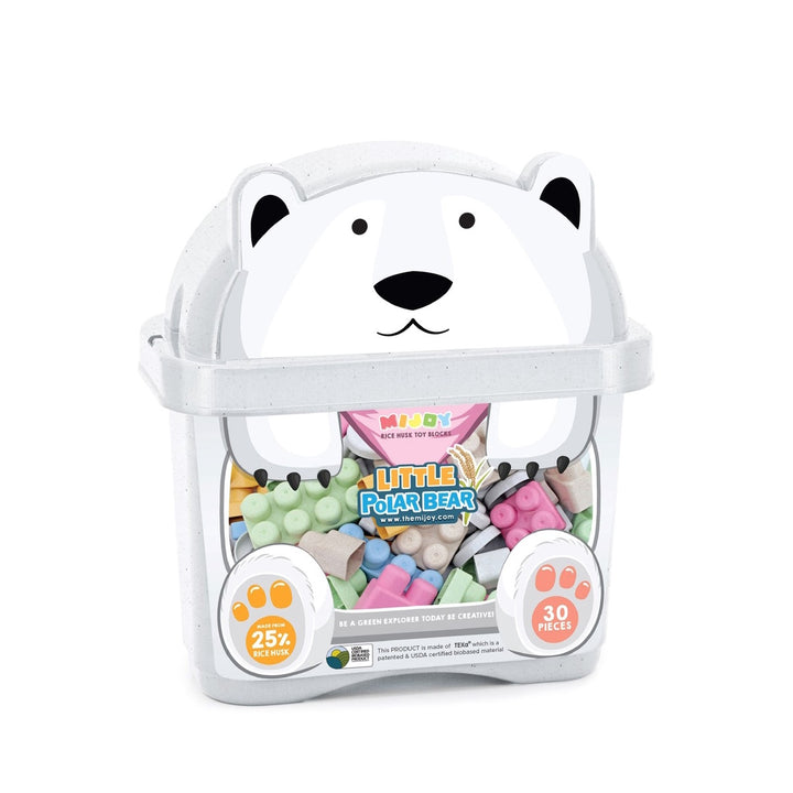 Sunta Mijoy 30Pcs Mijoy Block Animal Bucket Series