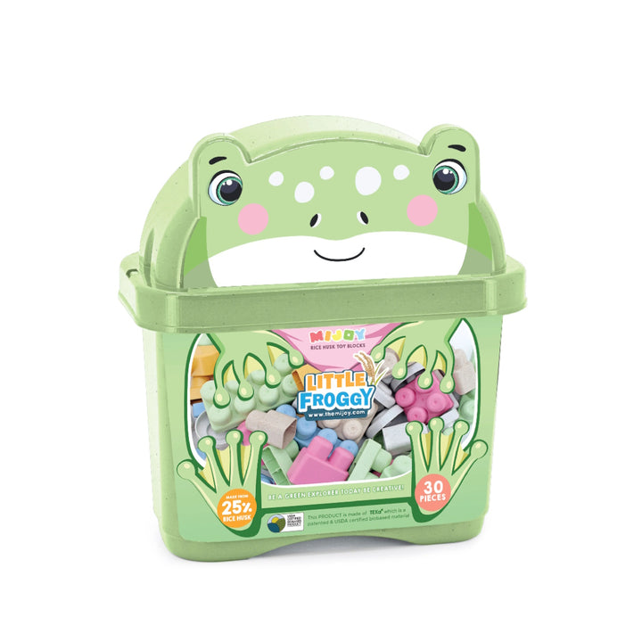 Sunta Mijoy 30Pcs Mijoy Block Animal Bucket Series