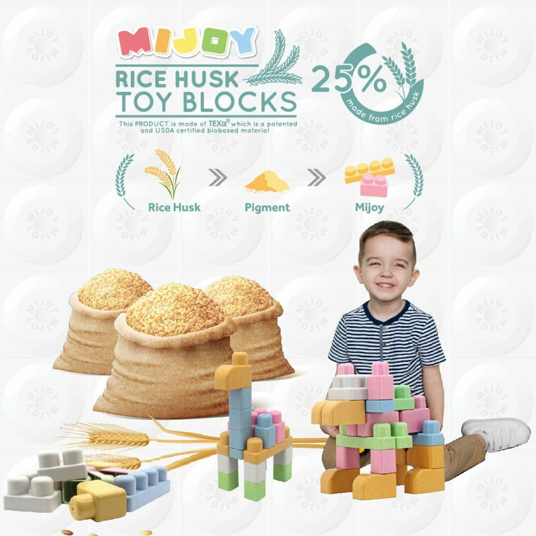 Sunta Mijoy Rice Husk Block (30 pcs/ 60pcs)