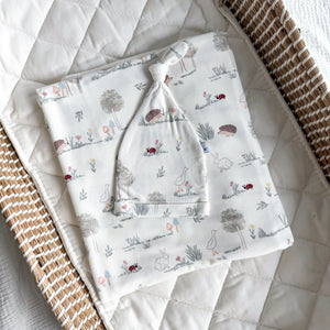 KAYS + KINS Bamboo Luxe Swaddle Set - Forest Fable