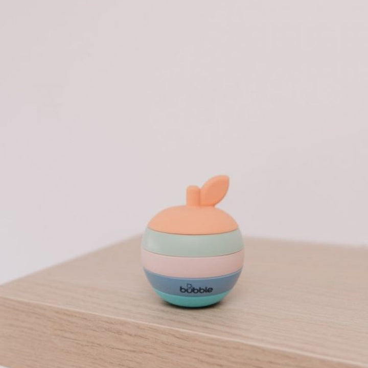 Bubble Silicone Stacking Apple Teether