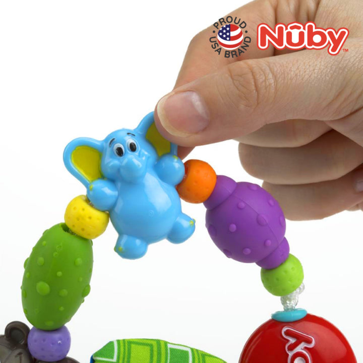 Nuby Safari Loop Teether with Necklace