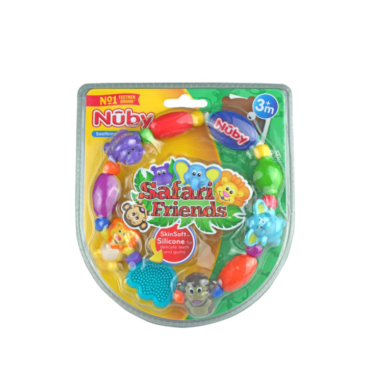 Nuby Safari Loop Teether with Necklace