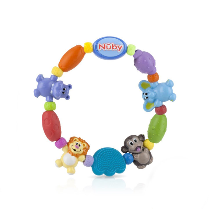 Nuby Safari Loop Teether with Necklace