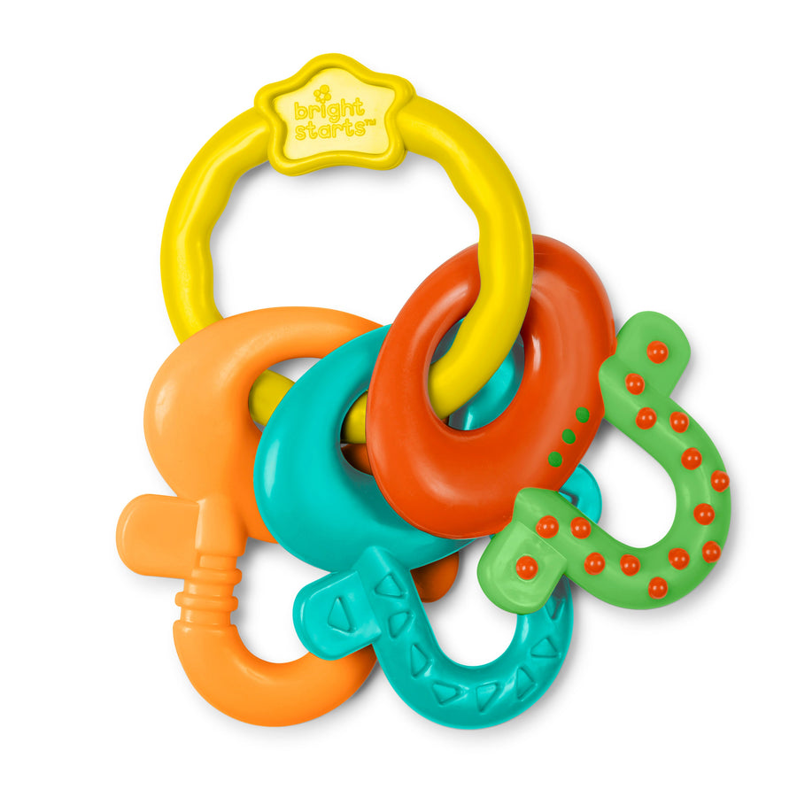 Bright Starts License to Drool teether keys