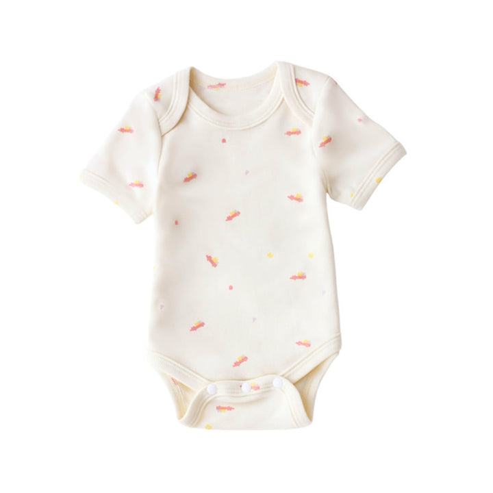 Twinkle Planet Organic Short Sleeve Baby Bodysuit (0-3m)