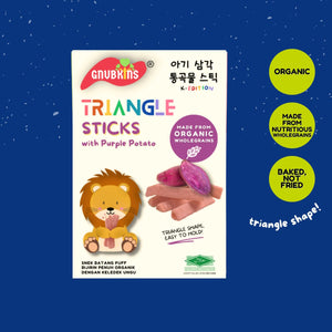 Gnubkins Organic Triangle Sticks
