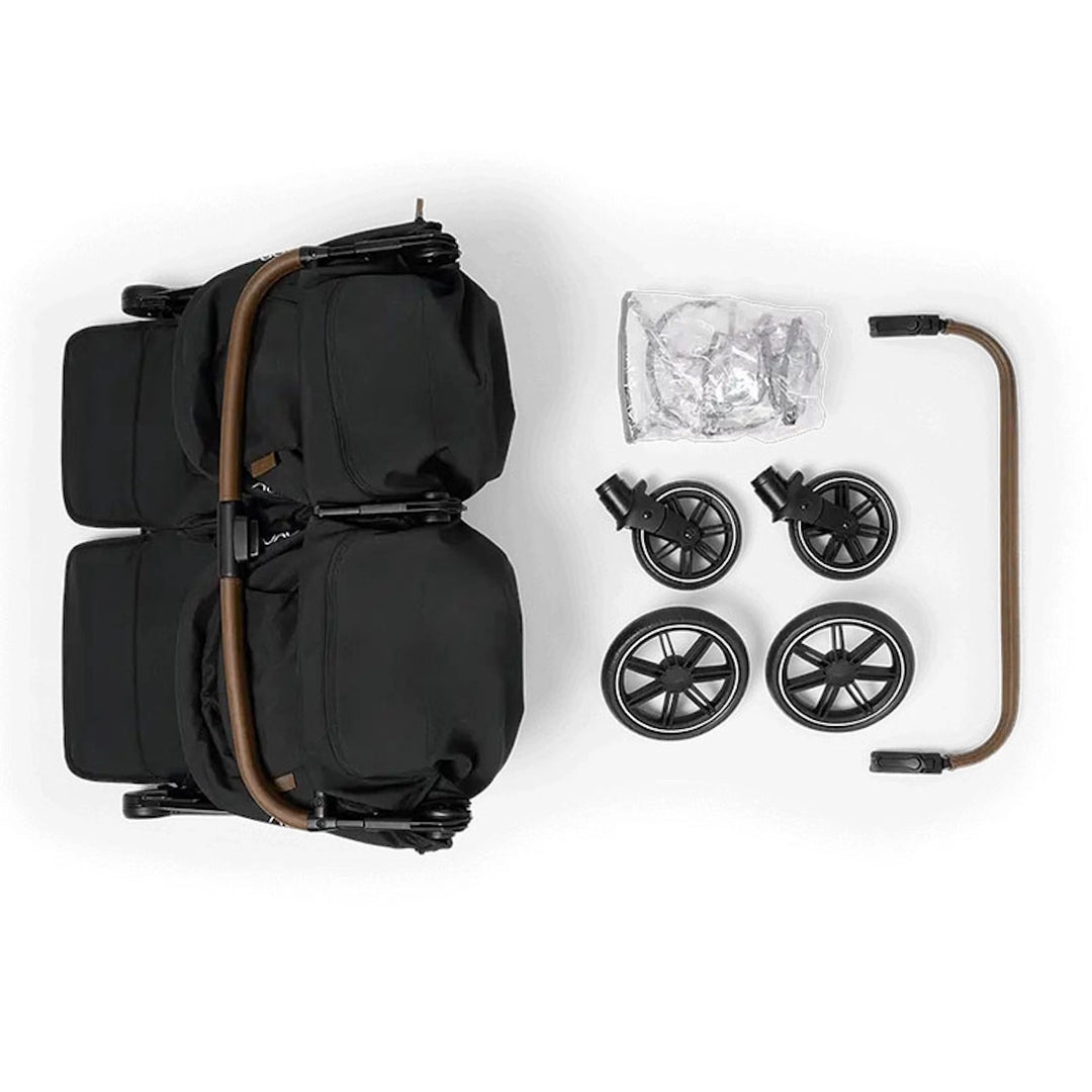 Nuna Trvl Dubl Caviar (Preorder)