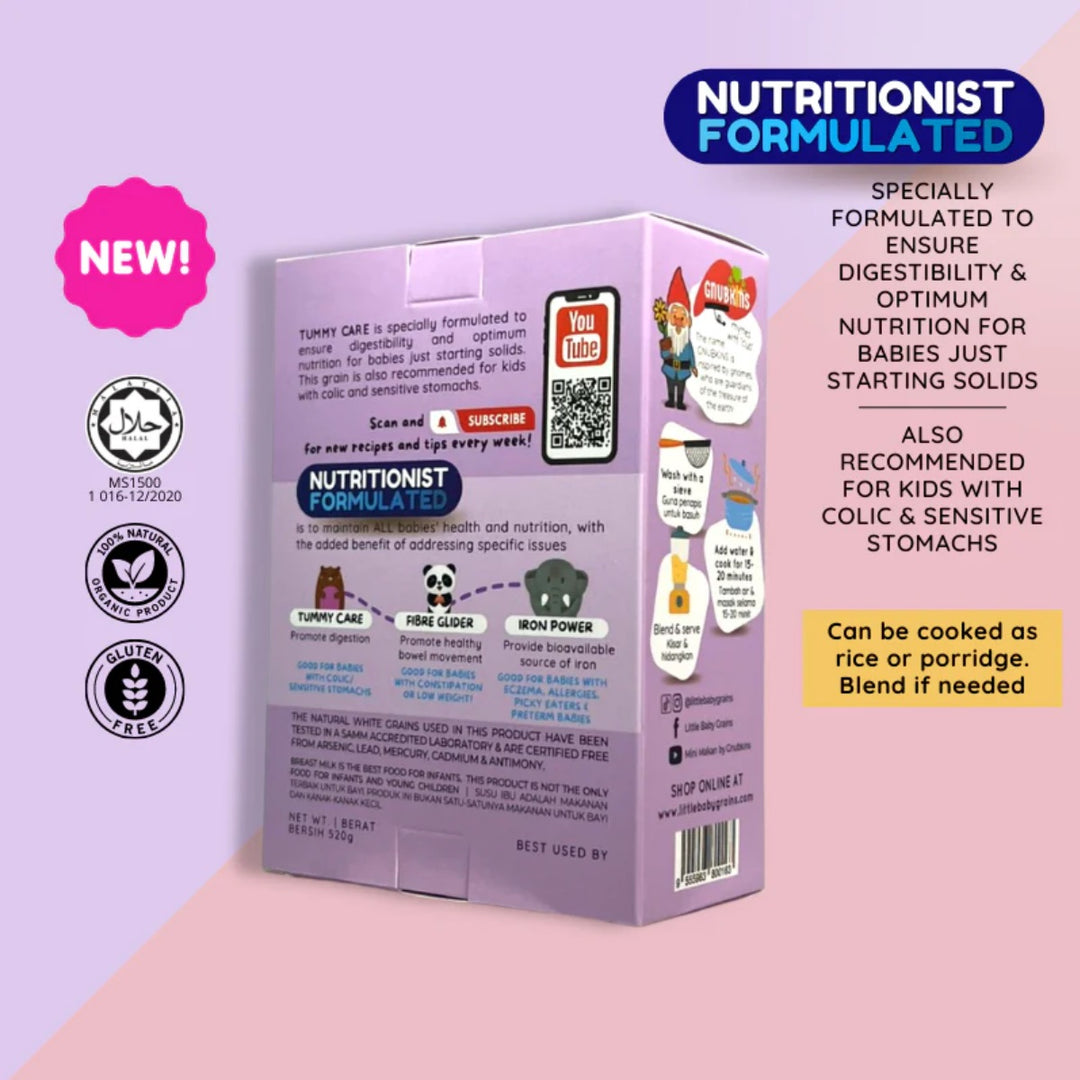 Gnubkins Nutritionist Formulated- Tummy Care (6+ months till Toddler)