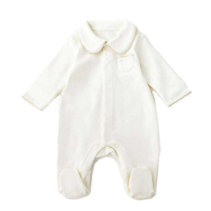 Twinkle Planet Organic Collar One Piece Pjyamas (0-3m)