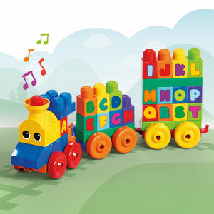 MEGA BLOKS Fisher-Price First Builders ABC Musical Train (50 Pieces)
