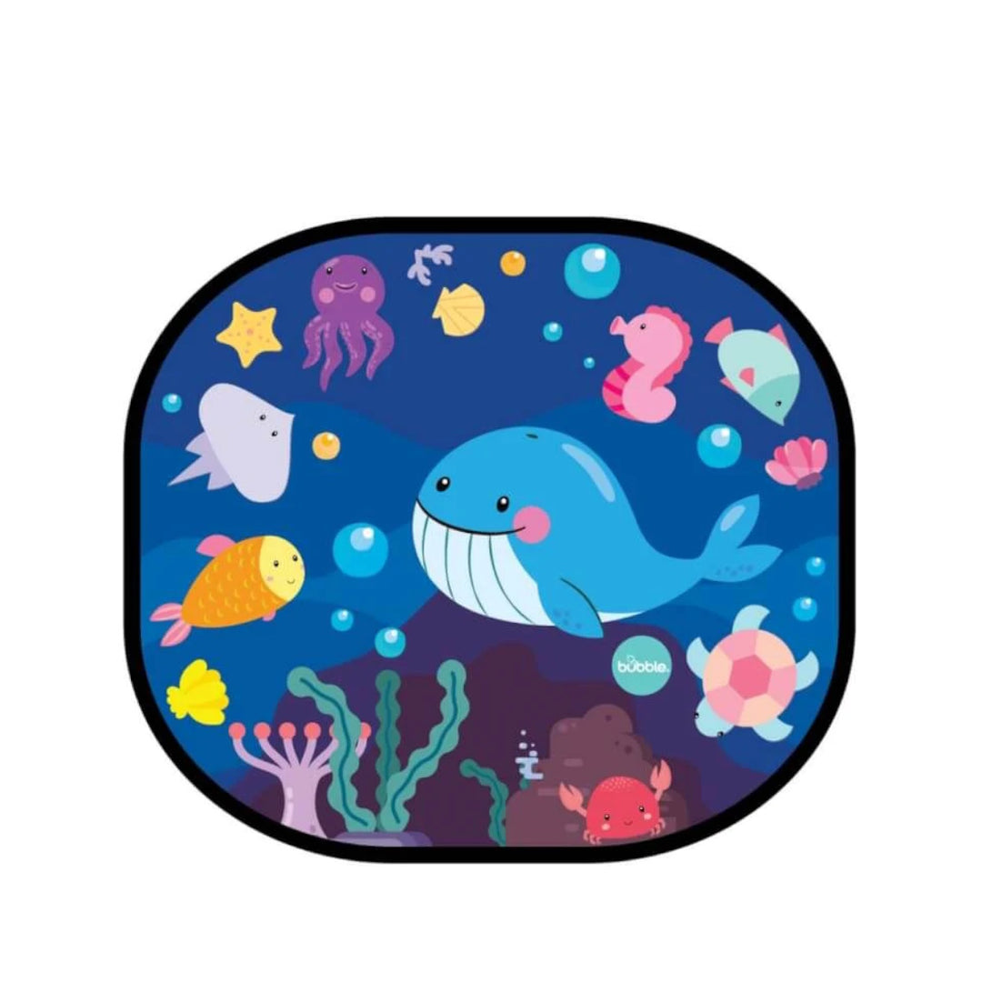 Bubble Cling Sunshade - Under the Sea (2 pcs) (BC501)