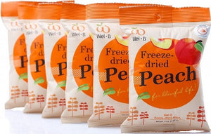 Wel-B Freeze Dried Peach 16g (Bundle of 6)