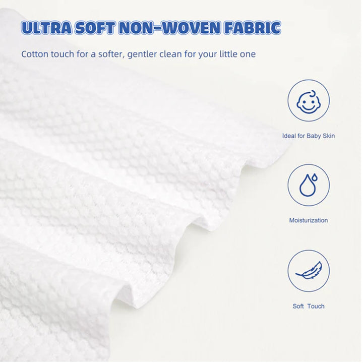 Aiwibi Baby 99.91% Pure Water Wipes (80 wipes x 3 packs)