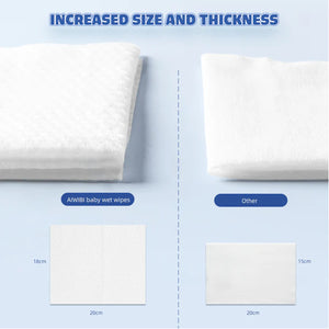 Aiwibi Baby 99.91% Pure Water Wipes (80 wipes x 3 packs)